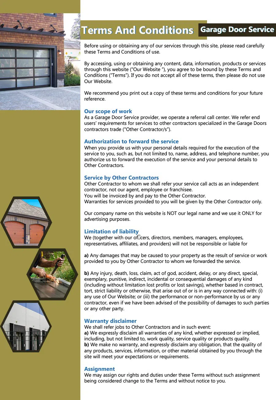 Security Garage Door Repairs Dallas, TX 469-312-0017